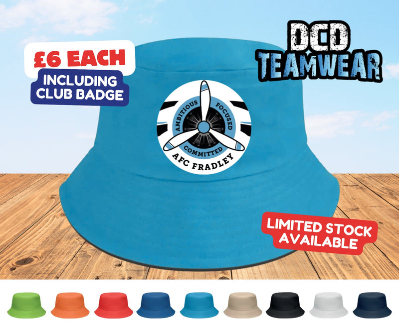 Personalised Custom Football Club Bucket Hat