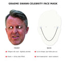 Graeme Swann face mask front and back with product features