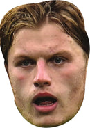 Cian Prendergast Face Mask – Irish Rugby Player – Celebrity Card Mask for Fancy Dress, Sports Fans, Match Days, Six Nations Events, Parties, Stag & Hen Nights – Adult Costume Mask
