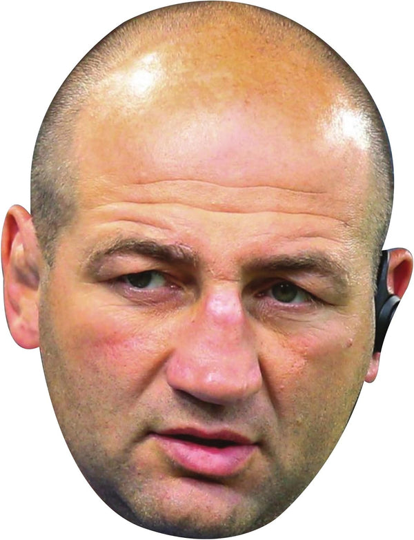 Steve Borthwick Face Mask – England Rugby Head Coach