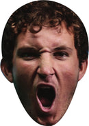 Michele Lamaro Rugby Face Mask – Italy Captain Rugby Player – Celebrity Card Mask for Fancy Dress, Sports Fans, Match Days, Six Nations Events, Parties, Stag & Hen Nights – Adult Costume Mask