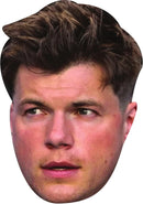 Huw Jones Face Mask – Scotland Centre Rugby Player – Celebrity Card Mask for Fancy Dress, Sports Fans, Match Days, Six Nations Events, Parties, Stag & Hen Nights – Adult Costume Mask