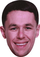 Tom Rogers Face Mask – Wales Rugby Back Three Player – Celebrity Card Mask for Fancy Dress, Sports Fans, Match Days, Six Nations Events, Parties, Stag & Hen Nights – Adult Costume Mask