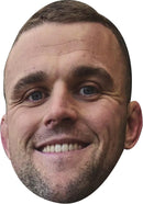 Ben Earl Face Mask – England Back Row Rugby Player – Celebrity Card Mask for Fancy Dress, Sports Fans, Match Days, Six Nations Events, Parties, Stag & Hen Nights – Adult Costume Mask