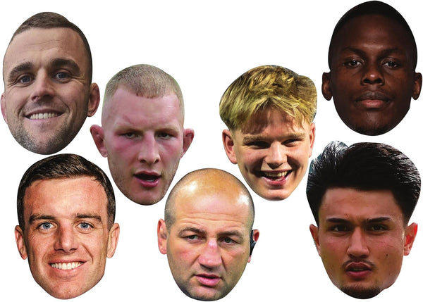 England Rugby Face Mask Pack – Six Nations England Player & Coach
