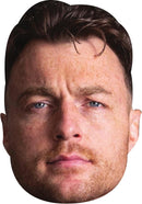 Jack Dempsey Face Mask – Scotland Back Row Rugby Player – Celebrity Card Mask for Fancy Dress, Sports Fans, Match Days, Six Nations Events, Parties, Stag & Hen Nights – Adult Costume Mask