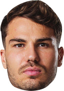 Antoine Dupont Face Mask – French Rugby Star – Celebrity Card Mask for Fancy Dress, Sports Fans, Match Days, Six Nations Events, Parties, Stag & Hen Nights – Adult Costume Mask