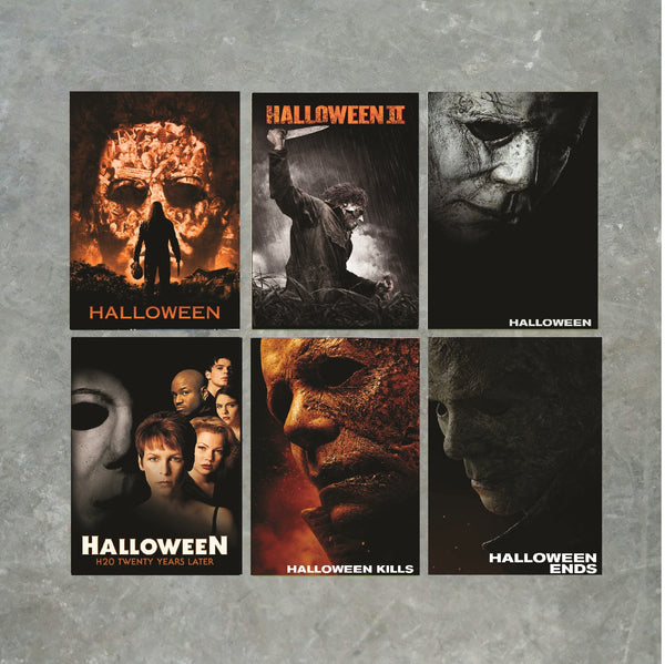 Halloween Michael Myers Poster Print Set of 6 – A6 Poster