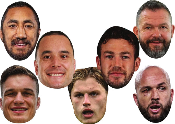 Ireland Rugby Face Mask Pack – Six Nations Ireland Player & Coach
