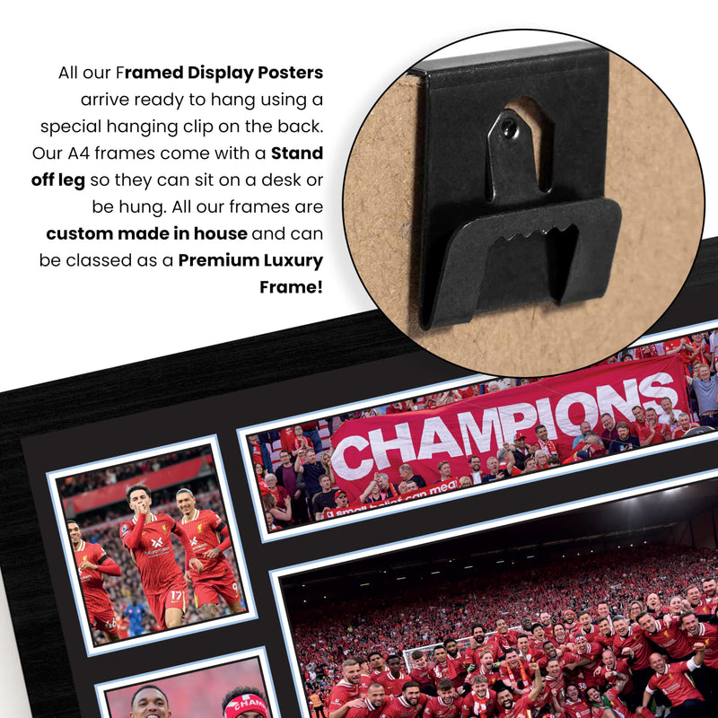 Liverpool Premier League Winners 2025 Photo Frame – Champions Celebration Display – Official Style Souvenir Gift – 20th League Title
