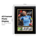 Aaron Ramsdale Newcastle United Printed Autograph Poster – England Goalkeeper Football Wall Art – Soccer Memorabilia Gift for Fans