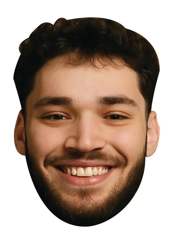 Adin Ross Face Mask – Fancy Dress Cardboard Costume Mask