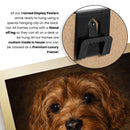 Custom Admiral Pet Portrait – Royal Military Pet Painting Poster – Personalized Dog Portrait in Admiral Uniform Wall Art Gift