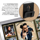 Rappers AJ Tracey Framed Autographed Print - Limited Edition Autograph Fan Gift – Collectible Memorabilia Merchandise