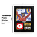 Alain Prost Signed Poster Print – Formula One McLaren Racing Legend Wall Art – F1 Motorsport Memorabilia with Printed Autograph – Formula 1 Fan Gift & Home Decor