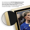 Alejandro Garnacho Chelsea Printed Autograph Poster – Argentina Football Star Wall Art – Soccer Memorabilia Gift for Fans