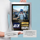 Alex Albon Signed Poster Print – Williams Racing Formula One Wall Art – F1 Motorsport Memorabilia with Printed Autograph – Formula 1 Fan Gift & Racing Decor