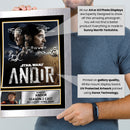 Star Wars Andor Season 2 Printed Autograph Poster – Cast Signed Style Sci-Fi TV Series Wall Art – Star Wars Memorabilia Gift for Fans