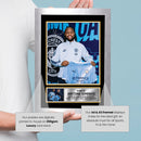 Antoine Semenyo Signed Manchester City Photo Display – Autographed Football Memorabilia with Plaque – Official Style Collector Gift