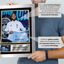 Antoine Semenyo Signed Manchester City Photo Display – Autographed Football Memorabilia with Plaque – Official Style Collector Gift