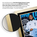 Antoine Semenyo Signed Manchester City Photo Display – Autographed Football Memorabilia with Plaque – Official Style Collector Gift