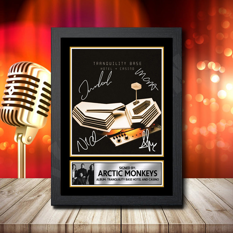 Arctic Monkeys Rare – Printed Signature Music Star Print – Arctic Monkeys Rare