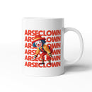 Rude Swear Word Printed Mug Design - AR*ECLOWN (3 Colours)