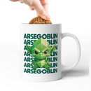 Rude Swear Word Printed Mug Design - AR*EGOBLIN(3 Colours)