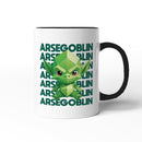 Rude Swear Word Printed Mug Design - AR*EGOBLIN(3 Colours)