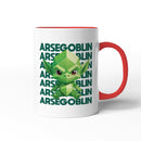 Rude Swear Word Printed Mug Design - AR*EGOBLIN(3 Colours)
