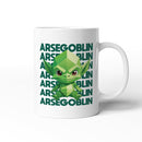 Rude Swear Word Printed Mug Design - AR*EGOBLIN(3 Colours)