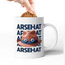 Rude Swear Word Printed Mug Design - AR*EHAT (3 Colours)