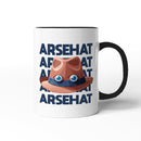 Rude Swear Word Printed Mug Design - AR*EHAT (3 Colours)