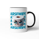 Rude Swear Word Printed Mug Design - AR*EWIPE (3 Colours)