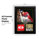 Ayrton Senna Signed Poster Print – McLaren Formula One Racing Legend Wall Art – F1 Motorsport Memorabilia with Printed Autograph – Formula 1 Fan Gift & Racing Decor