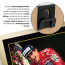 Ayrton Senna Signed Poster Print – McLaren Formula One Racing Legend Wall Art – F1 Motorsport Memorabilia with Printed Autograph – Formula 1 Fan Gift & Racing Decor