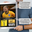 Aaron Ramsdale England Signed Poster Print – England National Football Team Goalkeeper Wall Art – Aaron Ramsdale Signature Style Soccer Poster – Football Fan Gift Decor