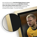 Aaron Ramsdale England Signed Poster Print – England National Football Team Goalkeeper Wall Art – Aaron Ramsdale Signature Style Soccer Poster – Football Fan Gift Decor