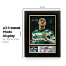 Adam Idah Signed Autograph Poster Print – Republic of Ireland Football Star Wall Art – Gift for Fans