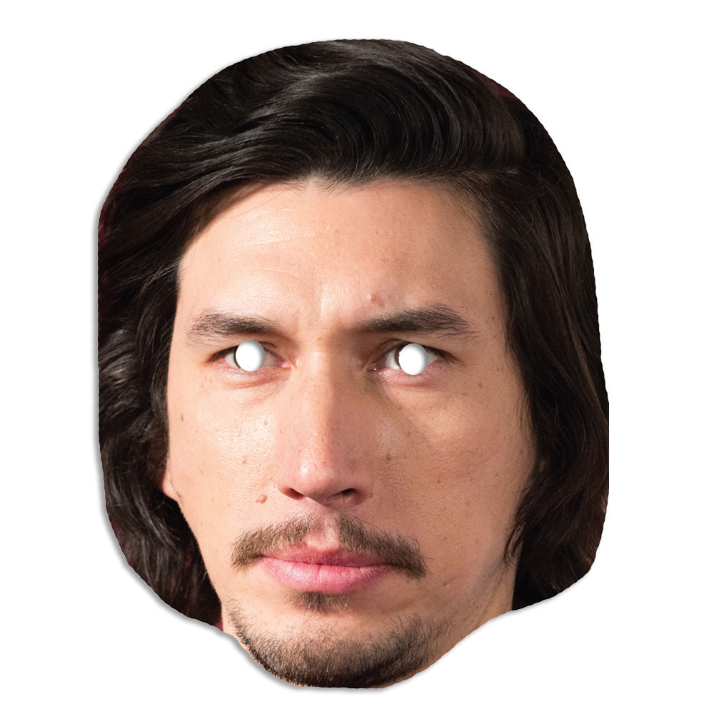 Adam Driver Celebrity Face Mask Fancy Dress Cardboard Costume Mask – Adam Driver Face Mask