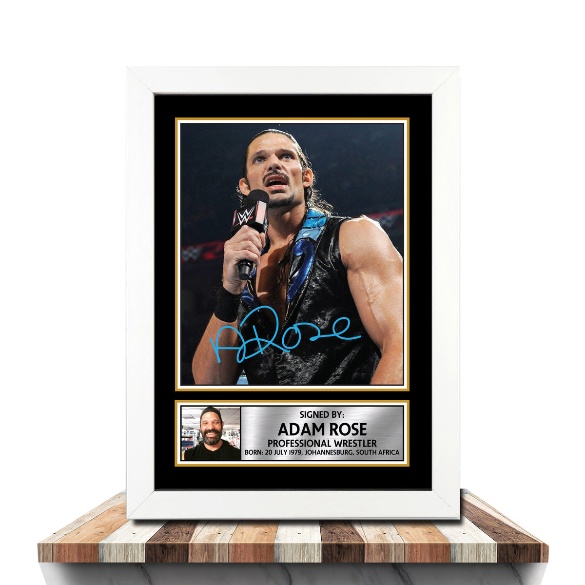Adam Rose M939 Wrestling Printed Signature Poster Print Gift