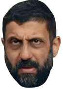 Adeel Akhtar - Fool me Once Celebrity Face Mask Fancy Dress Cardboard Costume Mask