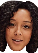 Adelle Leonce Celebrity Face Mask Fancy Dress Cardboard Costume Mask