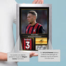 Adrien Truffert Signed Football Memorabilia – Framed Autograph Display with AFC Bournemouth & France Tribute – Collector’s Gift