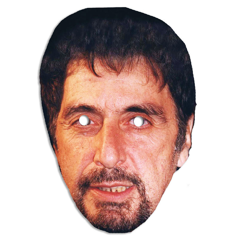 Al Pacino Celebrity Face Mask Fancy Dress Cardboard Costume Mask