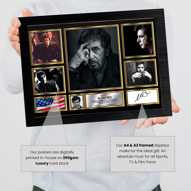 Al Pacino  - Signed Autographed Television Star Print