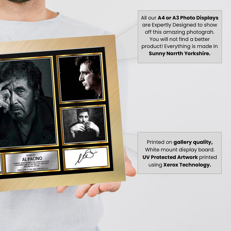 Al Pacino  - Signed Autographed Television Star Print