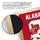 David Alaba Signed Poster Print – Austria National Team Captain Tribute Wall Art with Signature & Jersey Number 8 – Defensive Leader Memorabilia for Football Fans & Collectors
