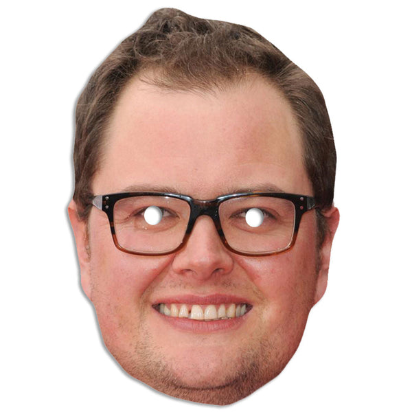 Alan Carr Face Mask – Fancy Dress Cardboard Costume Mask
