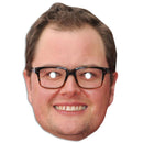 Alan Carr Comedian Celebrity Facemask Fancy Dress Cardboard Costume Mask